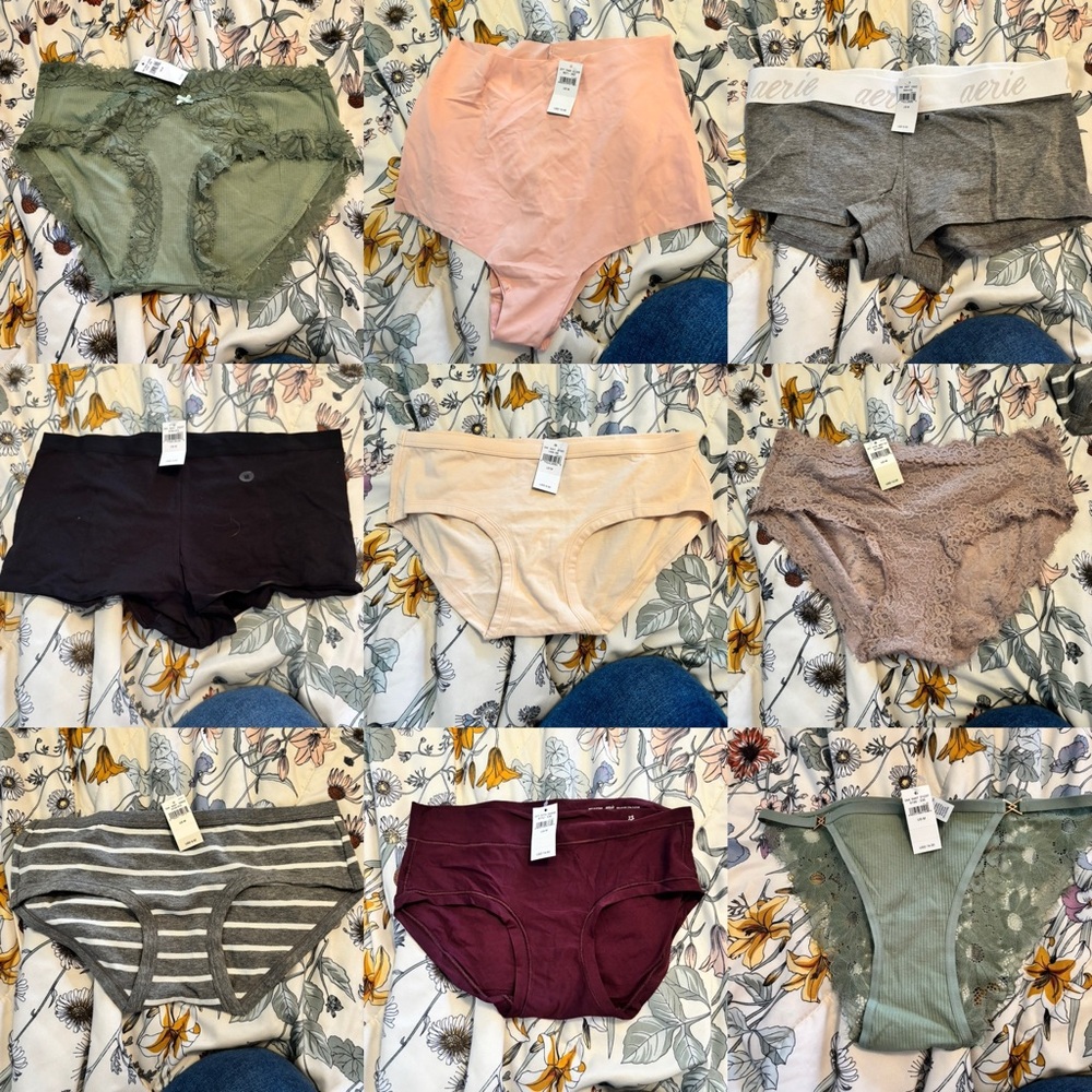 BRAND NEW WITH TAGS - Assorted Women's Underwear Set (18 pair)